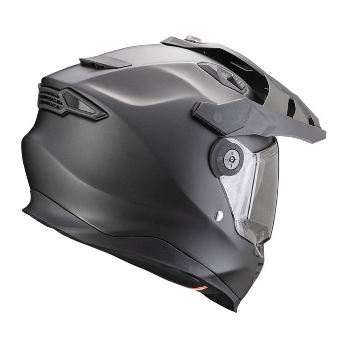 Casco Integrale Adventure Scorpion Adf-9000 Air Solid Matt Pearl Black