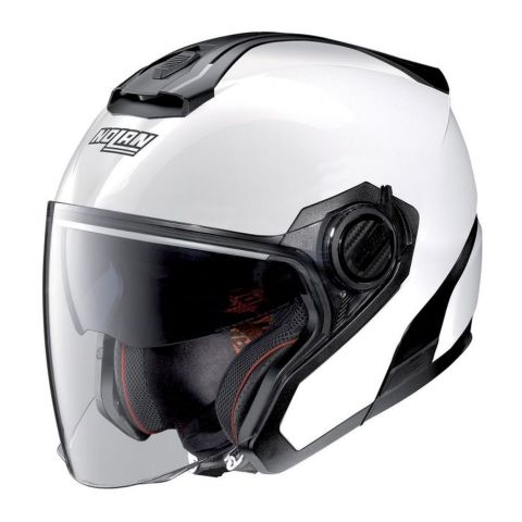 Nolan Casque N40-5 Special E06 N-com Blanc Pur