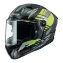 Casco Integrale Ls2 Ff805 Thunder C Volt 06 Gloss Black H-v Yell