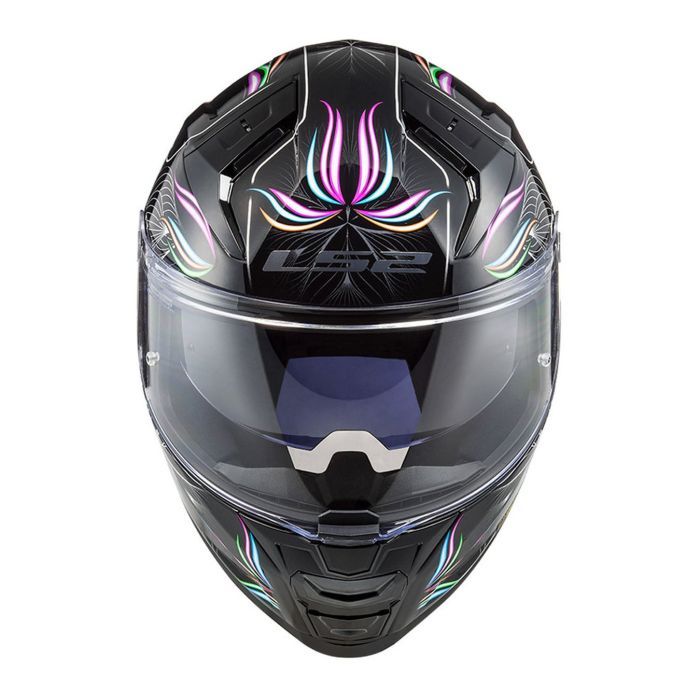 Casco Integrale Ls2 Ff811 Vector Ii Tropical 06 Black White