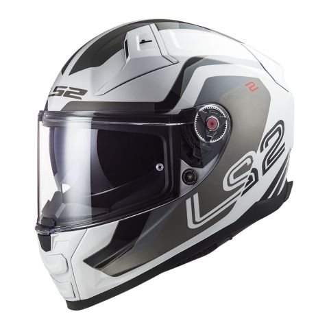 Casco Integrale Ls2 Ff811 Vector Ii Metric 06 White Silver