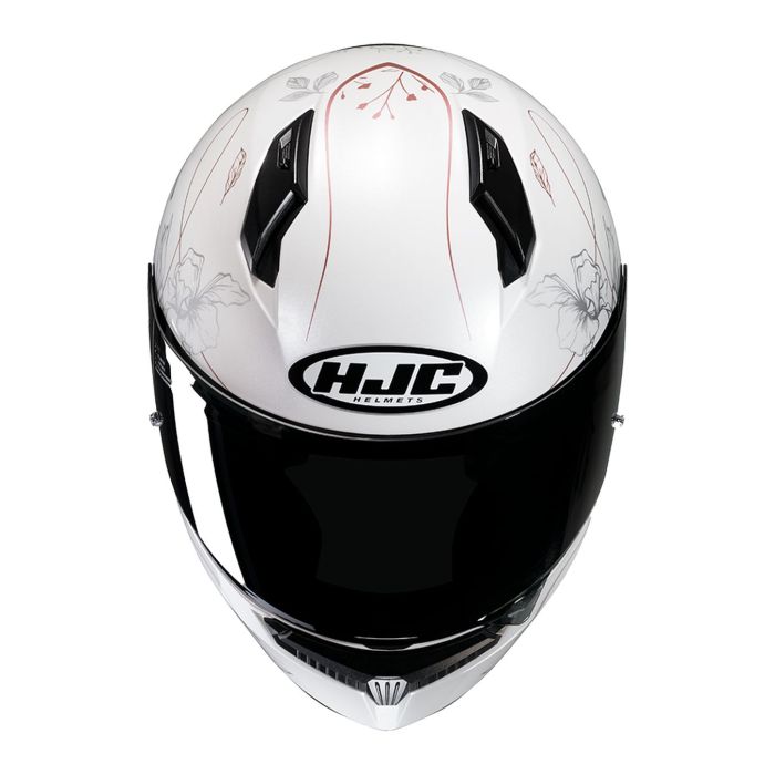 Casco Integrale Hjc C10 Epik Bianco Oro