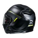 Casco Modulare Hjc Rpha 91 Combust Nero Giallo Opaco