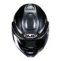Casco Modulare Hjc Rpha 91 Combust Nero Giallo Opaco