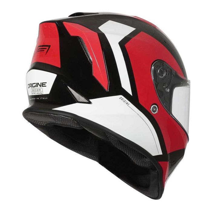 Casco Integrale Bambino Origine Dinamo Kids Bolt Red - Black Gloss