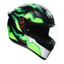 Casco Integrale Agv K1 S E06 Kripton Black/green