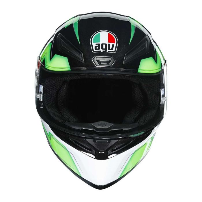 Casco Integrale Agv K1 S E06 Kripton Black/green