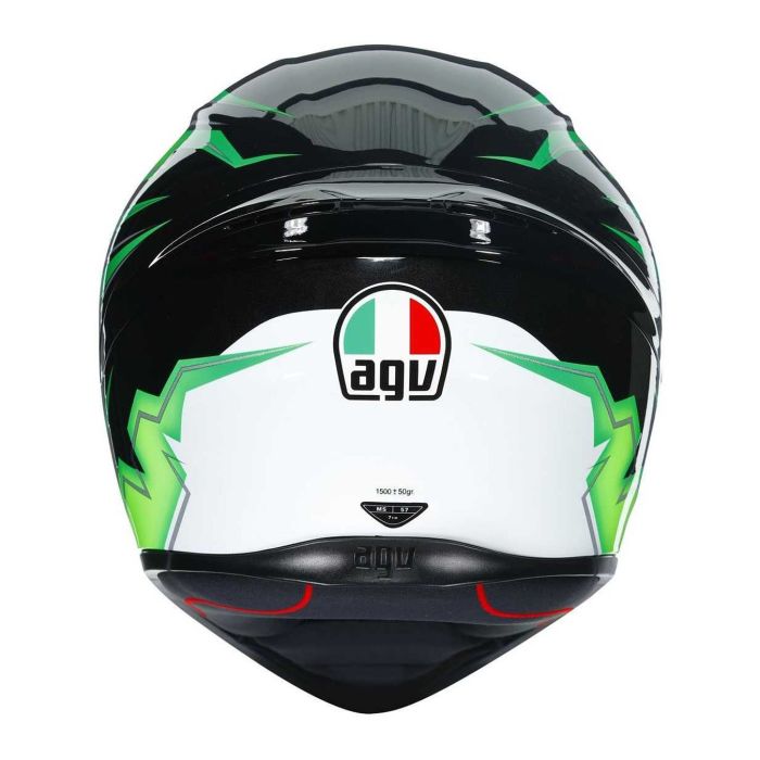 Casco Integrale Agv K1 S E06 Kripton Black/green