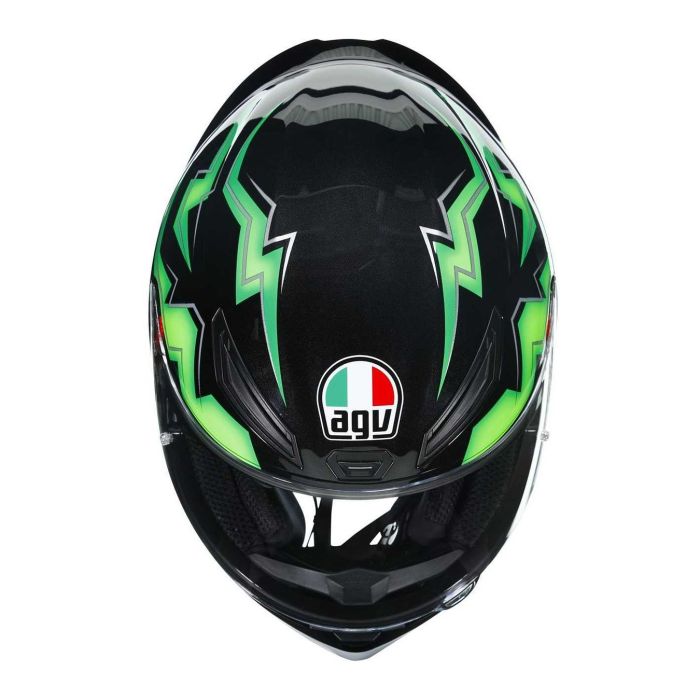 Casco Integrale Agv K1 S E06 Kripton Black/green