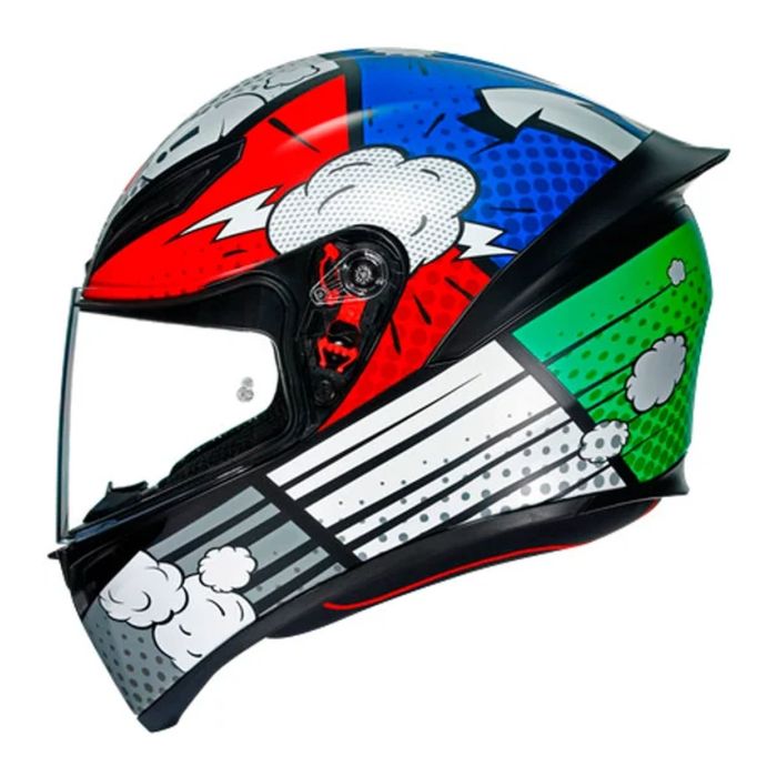 Casco Integrale Agv K1 S E06 Bang Matt Italy/blue