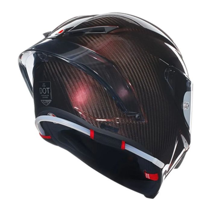Casco Agv Pista Gp Rr E06 Dot Mono Red Carbon