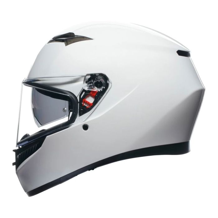 Casco Integrale Agv K3 E06 Mono Seta White
