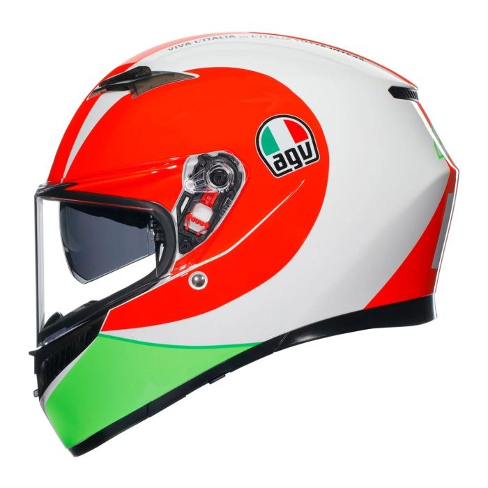 Casco Integrale Agv K3 E06 Rossi Mugello 2018