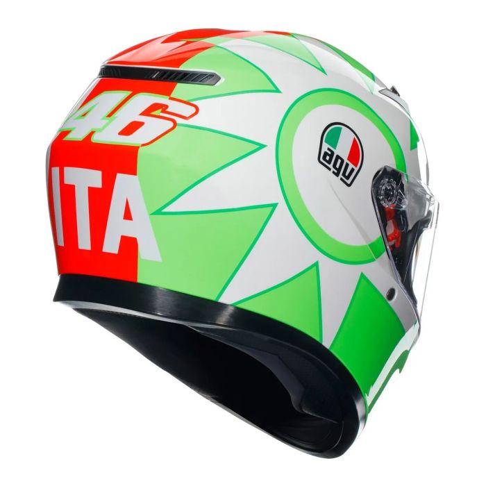 Casco Integrale Agv K3 E06 Rossi Mugello 2018