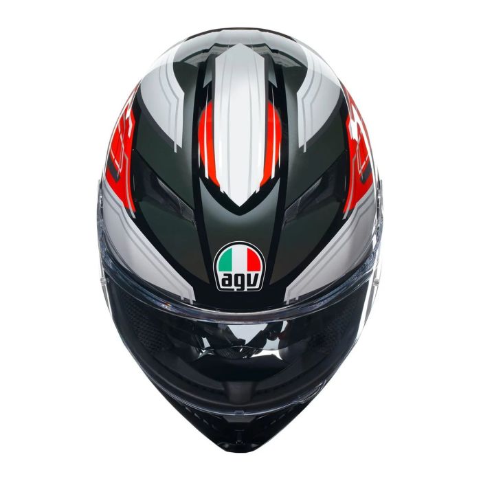Casco Integrale Agv K3 E06 Wing Black/italy