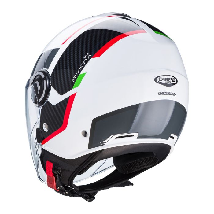 Casco Jet Caberg Riviera V4x Geo Italia