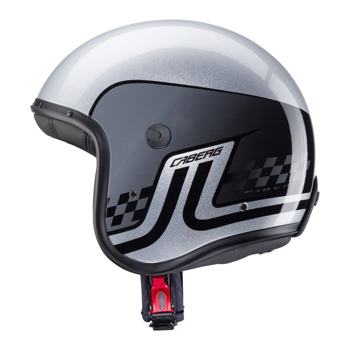 Casco Jet Caberg Freeride Trophy Silver / Blac