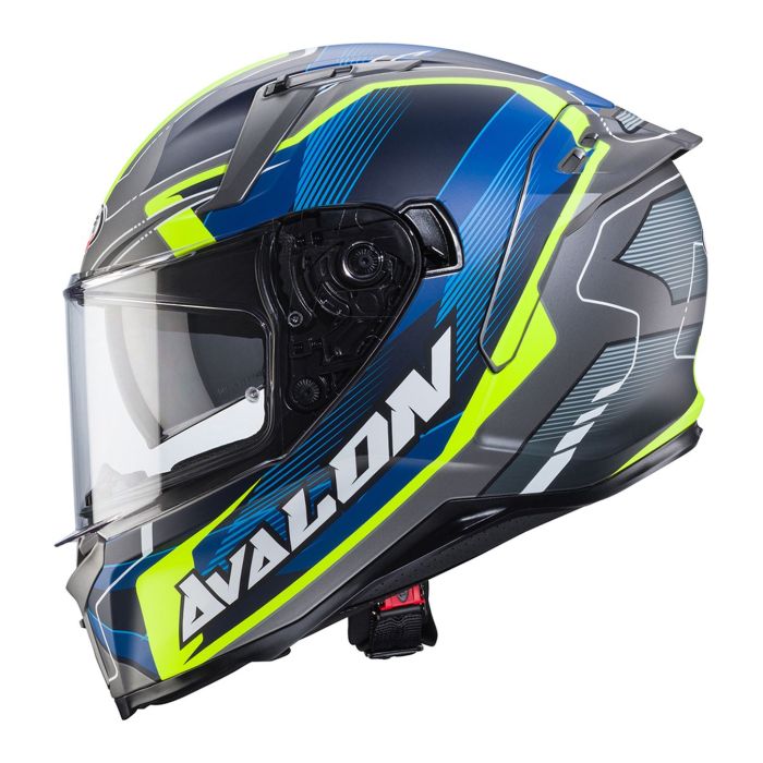 Casco Integrale Caberg Avalon X Optic Matt Grey / Bl