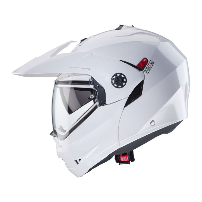 Casco Apribile Caberg Tourmax X White Metal