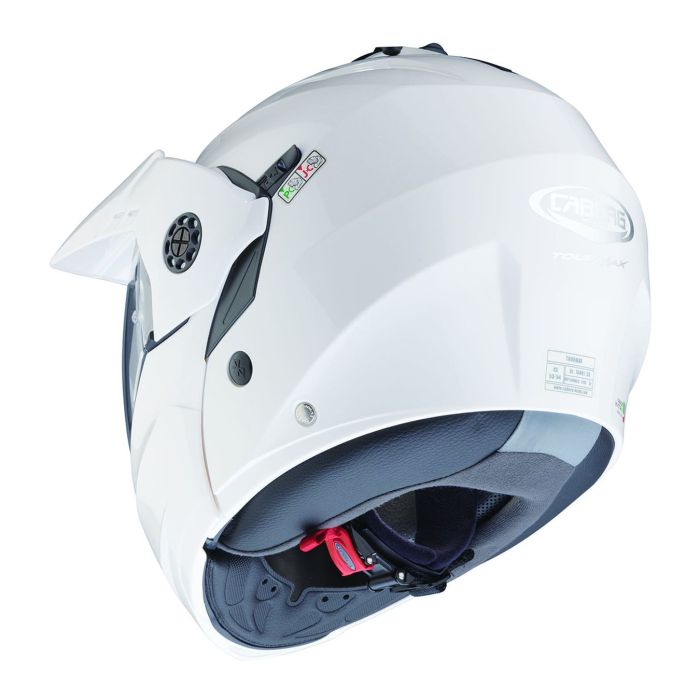 Casco Apribile Caberg Tourmax X White Metal