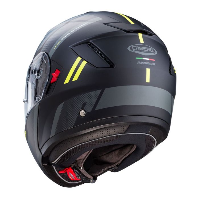 Casco Apribile Caberg Levo X Manta Matt Black/ant