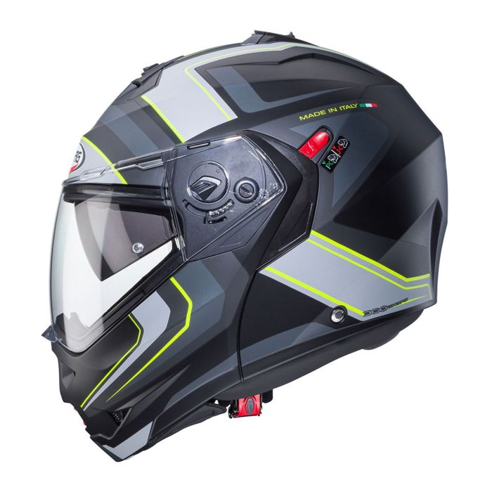 Casco Apribile Caberg Duke X Tour Matt Black/yell