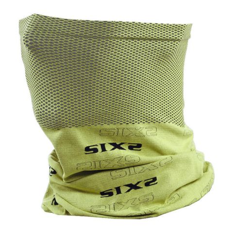 Sous-vêtements en carbone polyvalents Chauffe-cou Sixs Yellow Tour