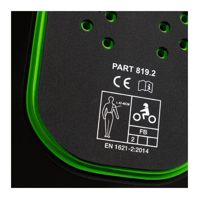 Protettore Per Dorso Ixs Ccs Liv. 2 Nero