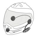 Interphone Connect Pack Singolo - Interfono Per Moto Bluetooth