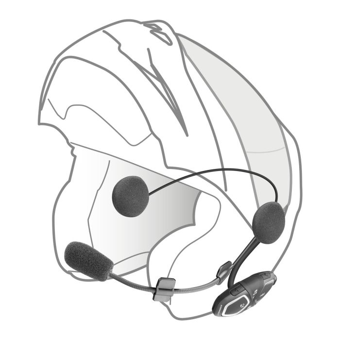 Interphone Connect Pack Single - Intercom for Bluetooth Motorcycles