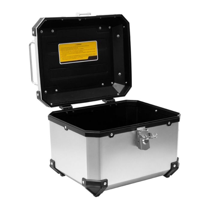 Top CaseX-plor 38 Lt. Con Piastra Univ. Colore Alluminio