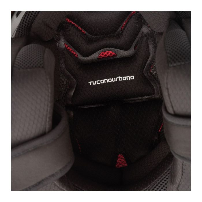 Casco Tucano Urbano El Max Bianco Graphic–a Luc