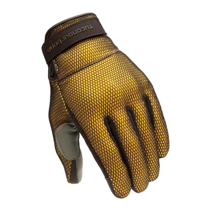 Guanti Tucano Urbano Eden Mesh Nero–giallo Tucano
