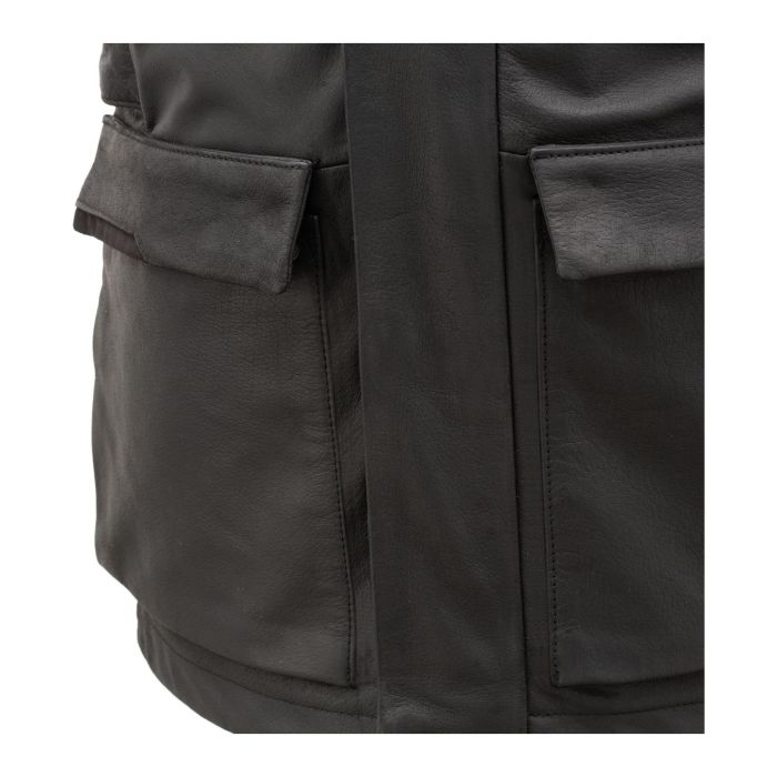 Giacca In Pelle Tucano Urbano Massimo Nero