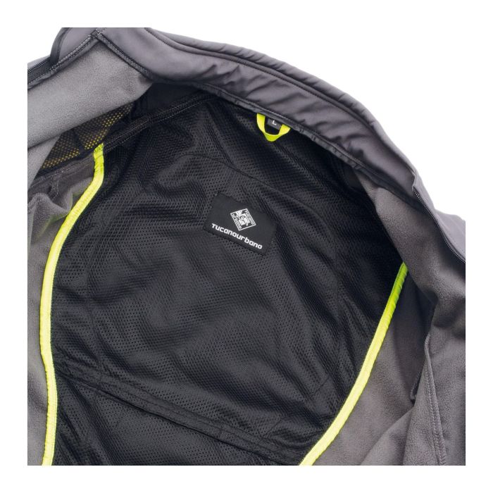 Giacca In Softshell A Tre Strati Tucano Urbano Ovetto Ce Grigio Scuro