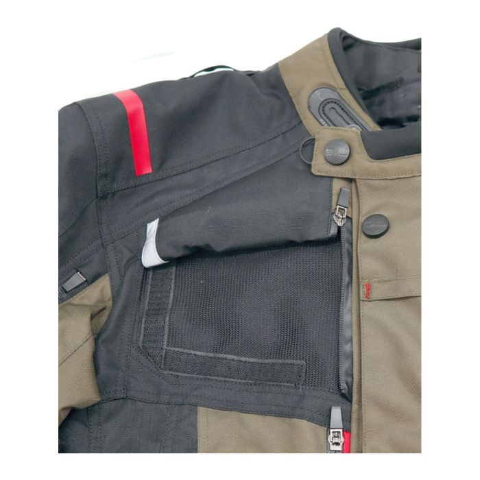 Giacca Estiva Oj Escaper J Green/black/red