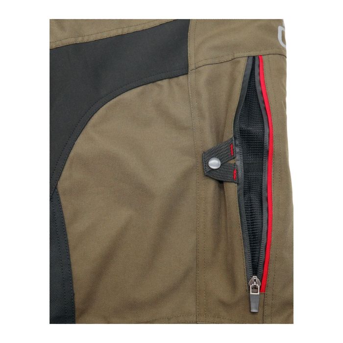 Pantalone Estivo Oj Escaper P Green/black/red
