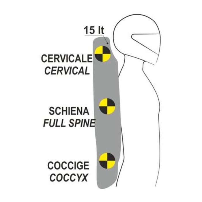 Giacca Estiva Oj Oj Airbag Flat Grey Grigio