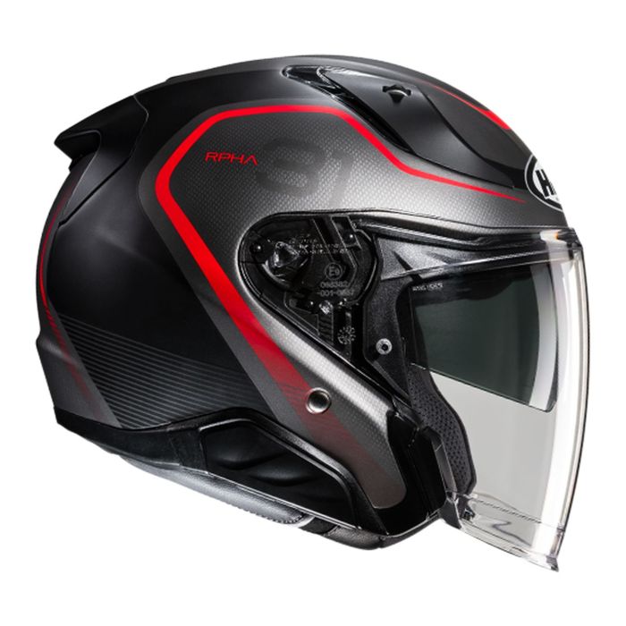 Casco Jet Hjc Rpha31 Kouv Red