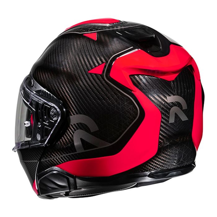 Casco Hjc Rpha91 Carbon Noela Red