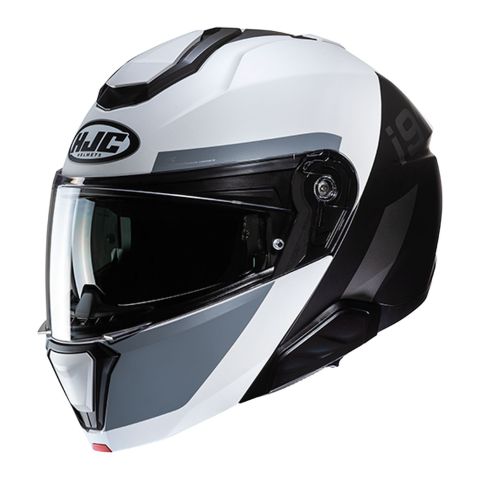 Casco Modulare Hjc I91 Bina White