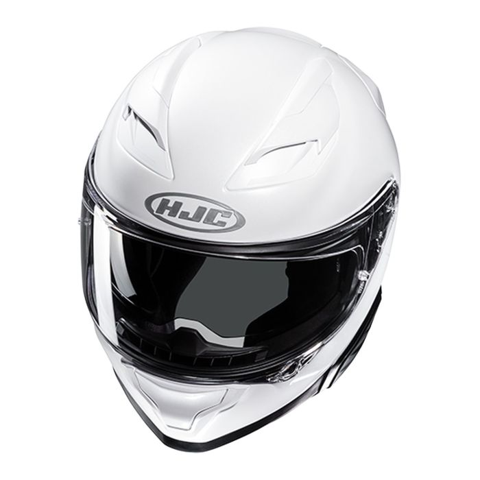 Casco Integrale Hjc F71 Solid Pearl White