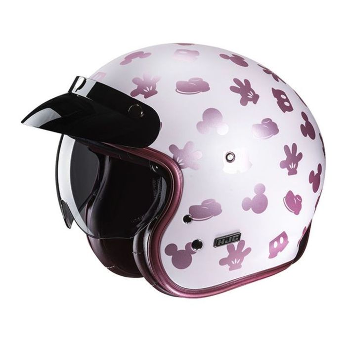 Casco Jet Hjc V31 Di Ney Mickey Pink