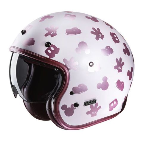 Casco Jet Hjc V31 Di Ney Mickey Pink