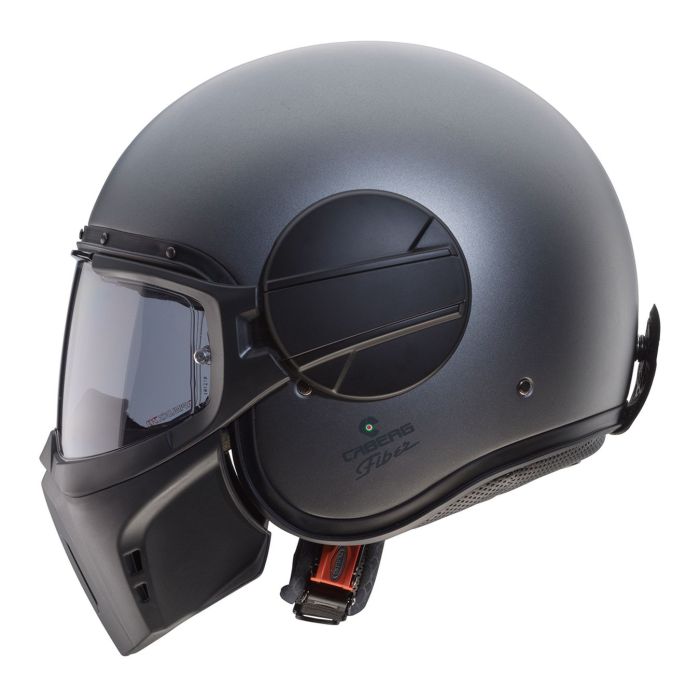 Casco Caberg Jet Ghost X Matt Gun Metal