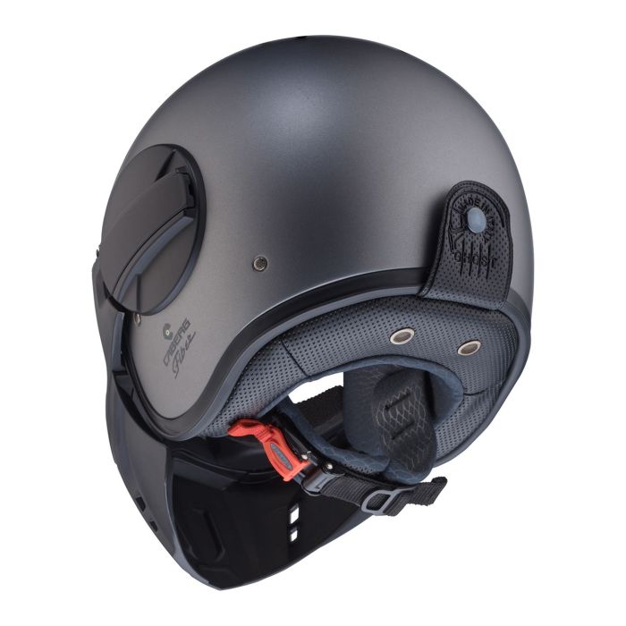 Casco Caberg Jet Ghost X Matt Gun Metal
