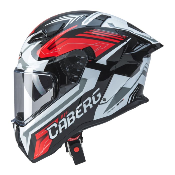 Casco Caberg Drift Evo Ii Jarama Black / Red / White