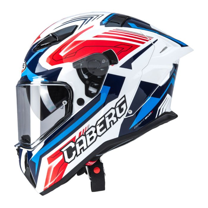 Casco Caberg Drift Evo Ii Jarama White / Red / Blue
