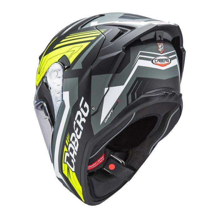 Casco Caberg Drift Evo Ii Jarama Matt Black / Grey /