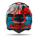 Casco Airoh Wraaap Cyber 06 Orange Gloss